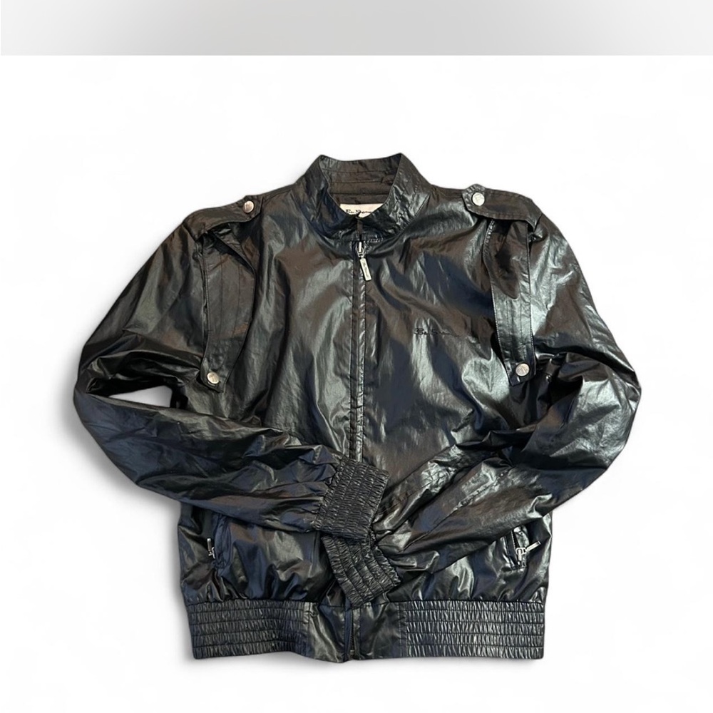 Vintage Unisex Ben Sherman Black Bomber Jacket